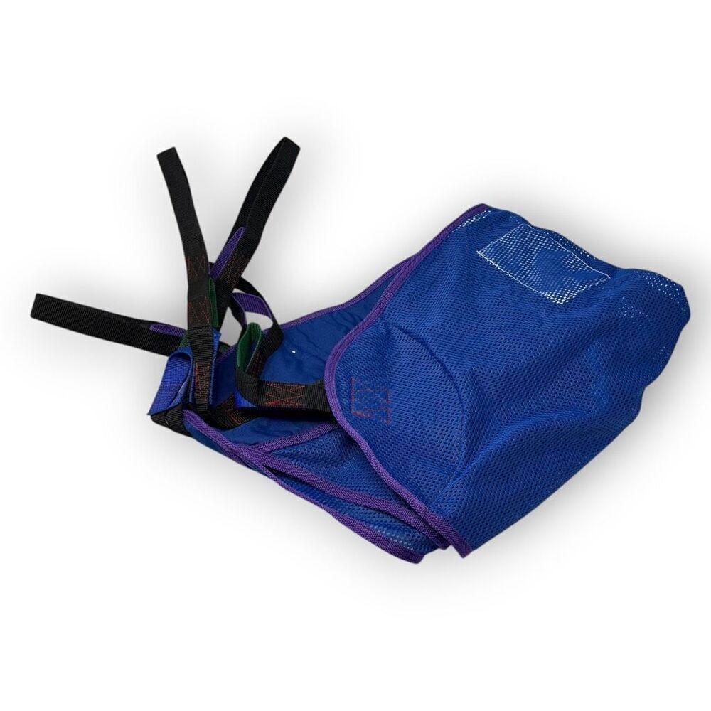 Proactive Full Body Mesh Patient Lift Sling W/commode Blue Size Medium 30114